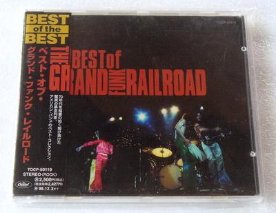 CD GRAND FUNK RAILROAD - The Best Of Grand Funk Railroad TOCP50119 Capitol 1996 Japan ObiRock Gebruikt