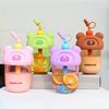 Modern And Minimalist Style Straw Cup For Students And Children Easy To Carry 600ml