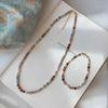 New Natural Stone Pearl Bracelet Women's Luxury Elegant Handmade Beadeds Chain Necklace New Fashion Luxury Jewelry