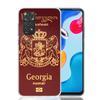 Georgia Flag Phone Case For Xiaomi Redmi Note 15 14 13 12S 12 Pro Plus 11S 11E 11 11T 10S 10 Art Soft Pattern Cover Redmi Note 1