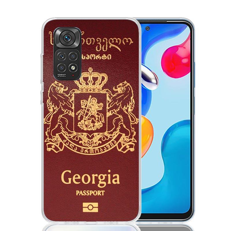 

Georgia Flag Phone Case For Xiaomi Redmi Note 15 14 13 12S 12 Pro Plus 11S 11E 11 11T 10S 10 Art Soft Pattern Cover Redmi Note 1 Redmi Note 14 Pro 4G