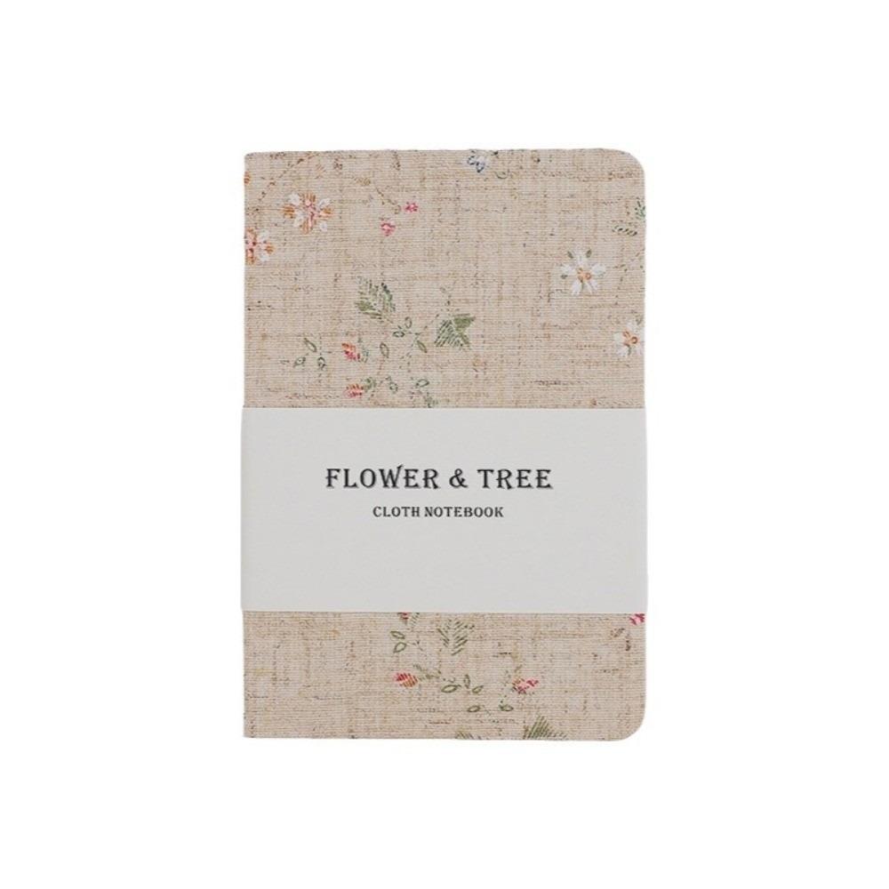 A6/B6 Handkonto-Buch Super-dickes Druck-Notizbuch 2026 Blumen Notizbuch Bürobedarf