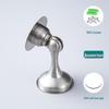 Stainless Steel Silent Magnetic Door Stopper - No-Drill, Anti-Collision for Hotel & Bedroom