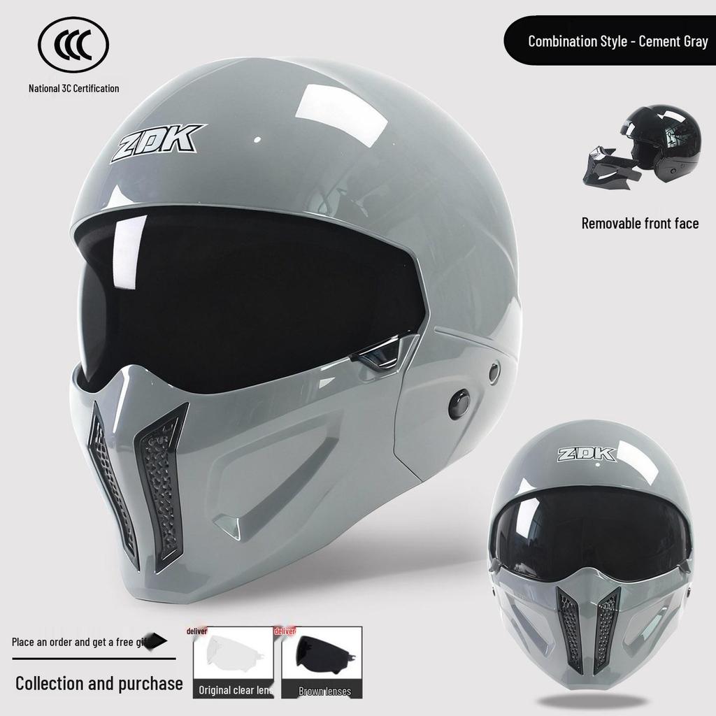 3C Certified Retro Scorpion Full Face Motorcycle Helmet for Men & Women