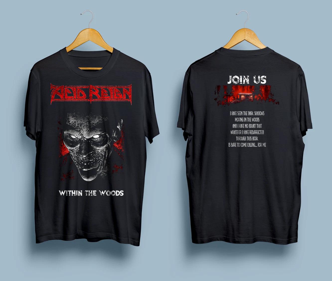 Acid Reign Within The Woods T-Shirt S M L XL 2XL 3XL XS