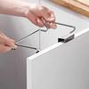 Wall-Mounted Garbage Bag Holder & Storage Rack