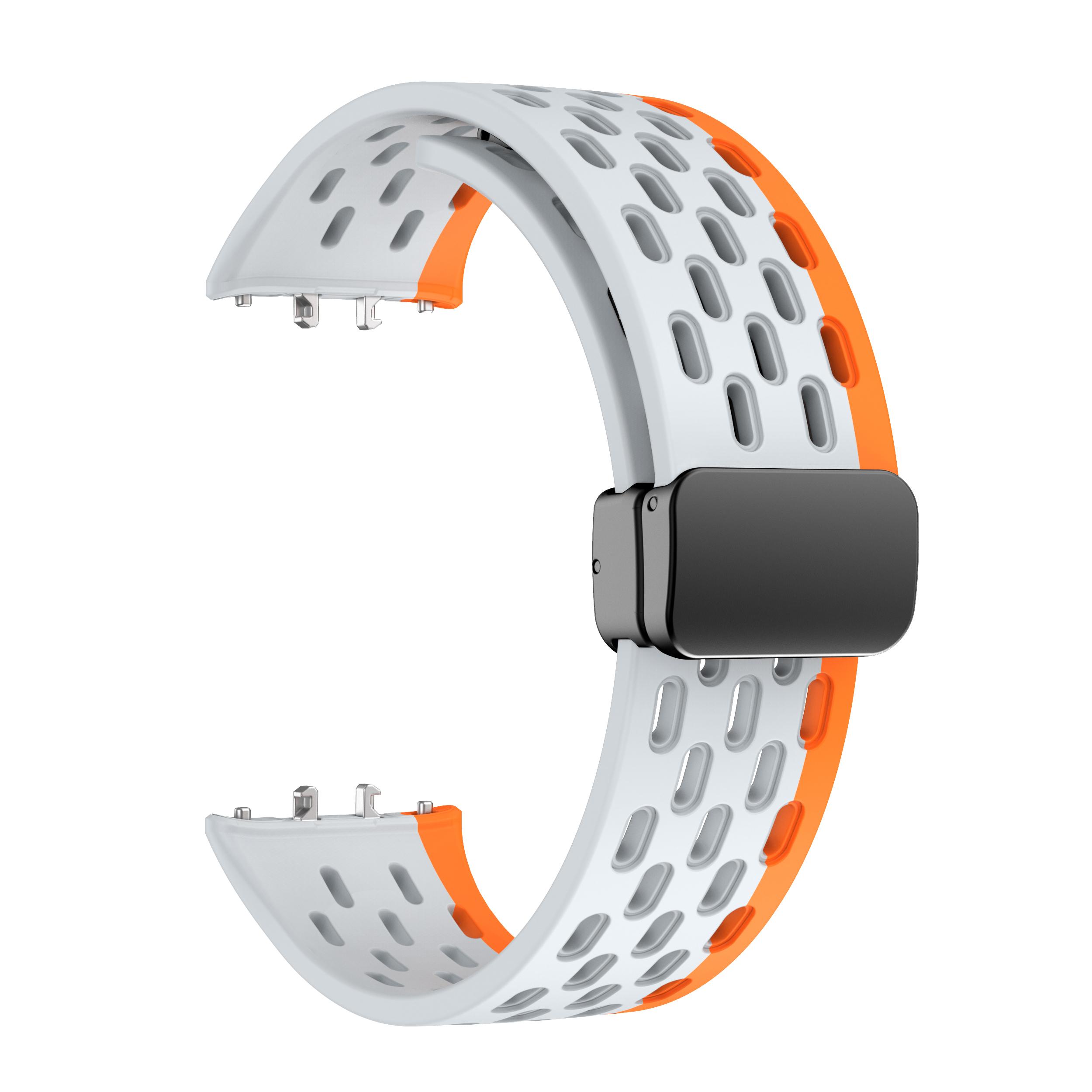 

Силиконовый ремешок для Samsung Galaxy fit3, спортивный браслет с магнитной пряжкой, браслет для galaxyfit 3, умные часы, аксессуары для браслета for galaxy fit 3
