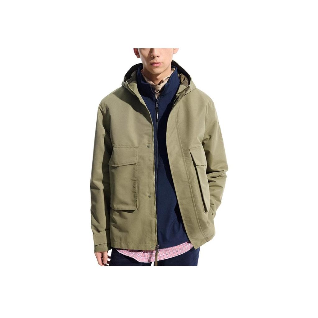 Timberland Outdoor Casual Waterproof Jacket Men Jackets Cassel-Green A2PD8-590