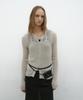 Loutaideu Alpaca Halter Knit [Grey]