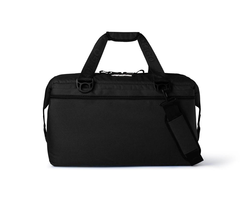 AO Coolers Canvas Soft Insulated Cooler Cooler Insulated Cooler Bag for Outdoor and Picnics Japanese 48-Pack Cooler, Black, 45L, Lightweight, Box,