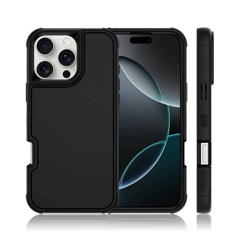 New for IP16promax Defense Three-in-one Anti-fall, Anti-scratch, Wear-resistant and Anti-oxidation Mobile Phone Case