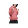 Adidas Neo Pure Color Hooded Long-Sleeve Sweatshirt with Logo Unisex Tops Pink HN8725