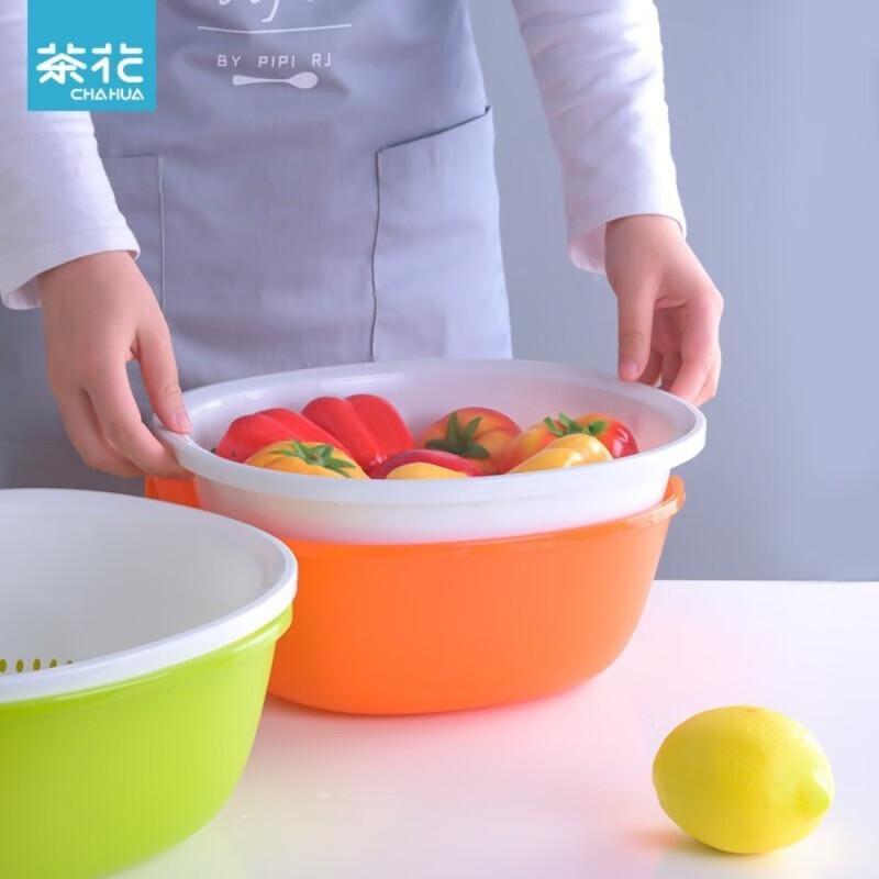 Chahua Orange Plast Duschkorg