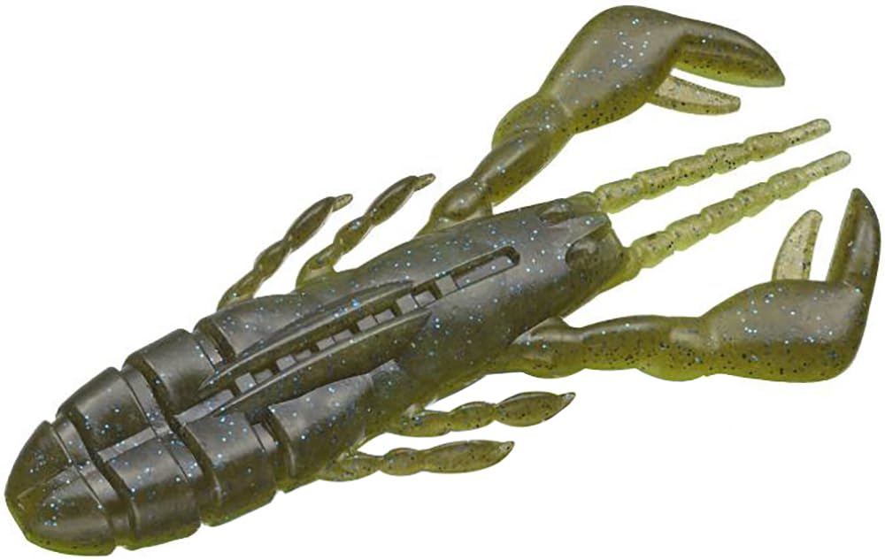 EVERGREEN Craw Motion 3 inch Green Pumpkin #122 BL/Chartreuse