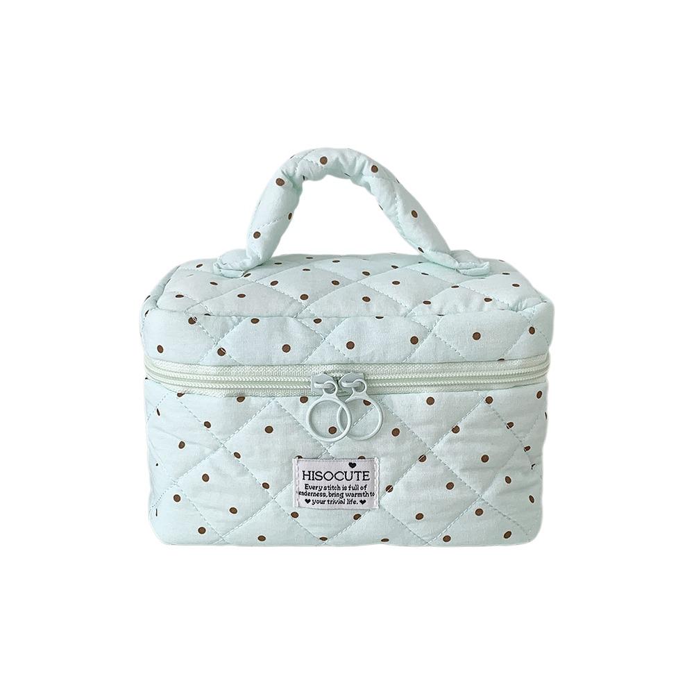 Large Capacity Cosmetic Storage Bag with Handle Makeup Pouch Durable Makeup Bag Women