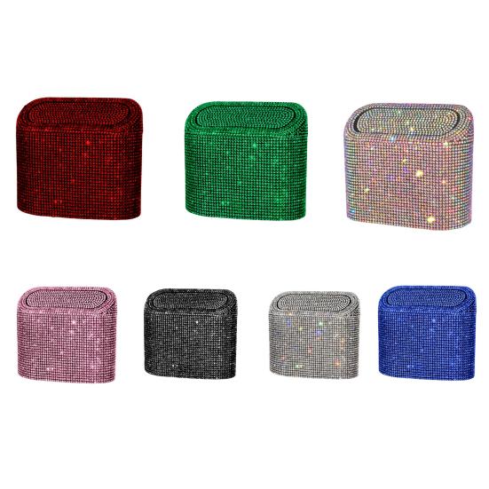Pratico cestino per auto glitter compatto per raccogliere oggetti