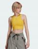 Adidas Women's Sports Top Yellow Logo S 1Z0F3_B* S 1_0