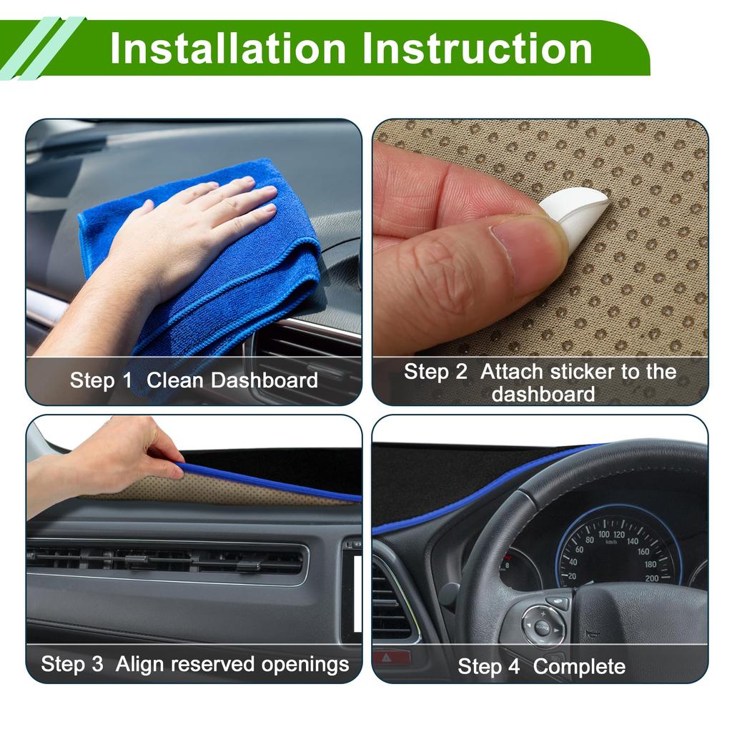 HOPESPANNER Dashboard Mat for Lexus UX Series Fits This black dash mat is and reduces Perfect for protecting your Lexus UX from scratches and other