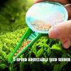 Ergonomic seeder for potted plants and garden - material, comfortable working rake