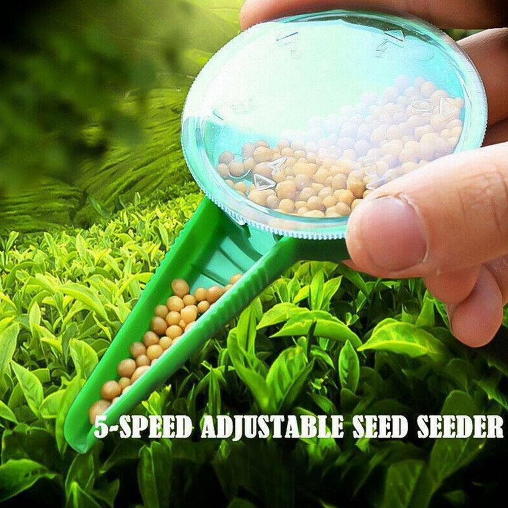 Ergonomic seeder for potted plants and garden - material, comfortable working rake