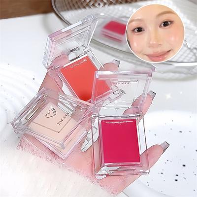 Dikalu Helles Rouge Creme Spiegel Wässrig Feuchtigkeitsspendend Glanz Textur Highlighter Tragbar Mehrzweck Erweitern Gesicht Make-up