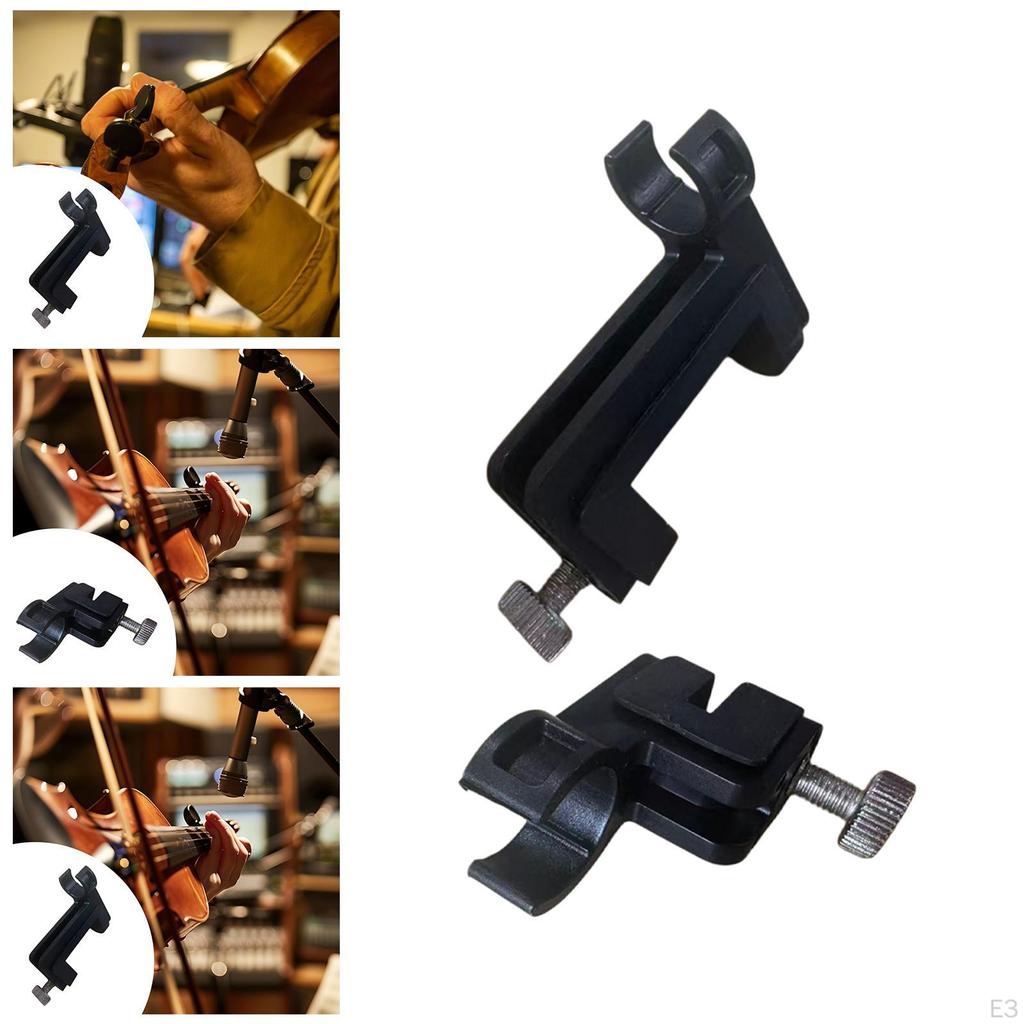 Mounting Bracket for Violin, Designed Studios, Saxophone And Violin Microphones.