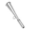 Handheld Foghorn Stainless Steel Fog Horn Removable Mouthpiece Accessory for Boat