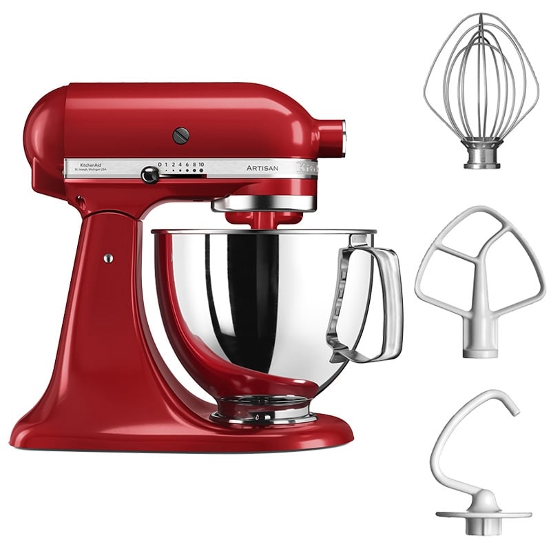 Kitchenaid Artisan 5Ksm125 4.8L Mixer Kitchenaid Color: Gloss Red