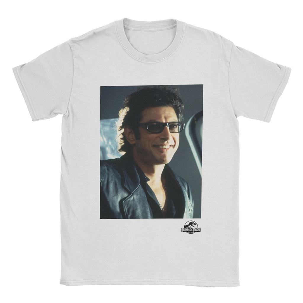 Jurassic Parks Dr.. Ian Malcolm Sexy Chaostheoretiker T-Shirt Herren Baumwolle Vintage T-Shirts Rundhals T-Shirts Kurzarm Kleidung Grafik