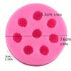 Silicone Fruit Molds Set for Cake Decorating 3D Strawberry Pineapple Raspberry Chocolate Molds Candy Jelly Gummies Soap Mold