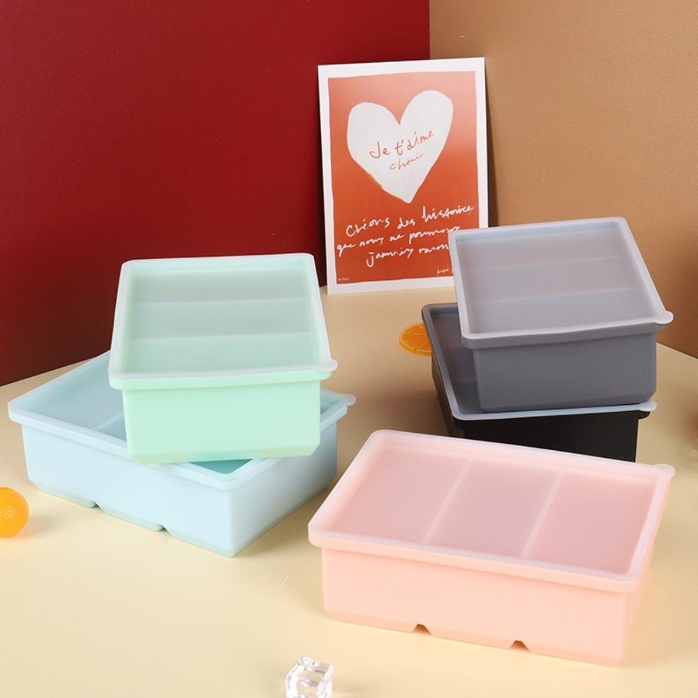 Leak Proof Soup Freezer Mold with Lid Ice Cube Mold New Freezer Trays  Kitchen Supplies