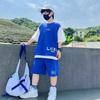 Boys' Summer Set, Children's Fashion Short Sleeved Shorts, Sports Set