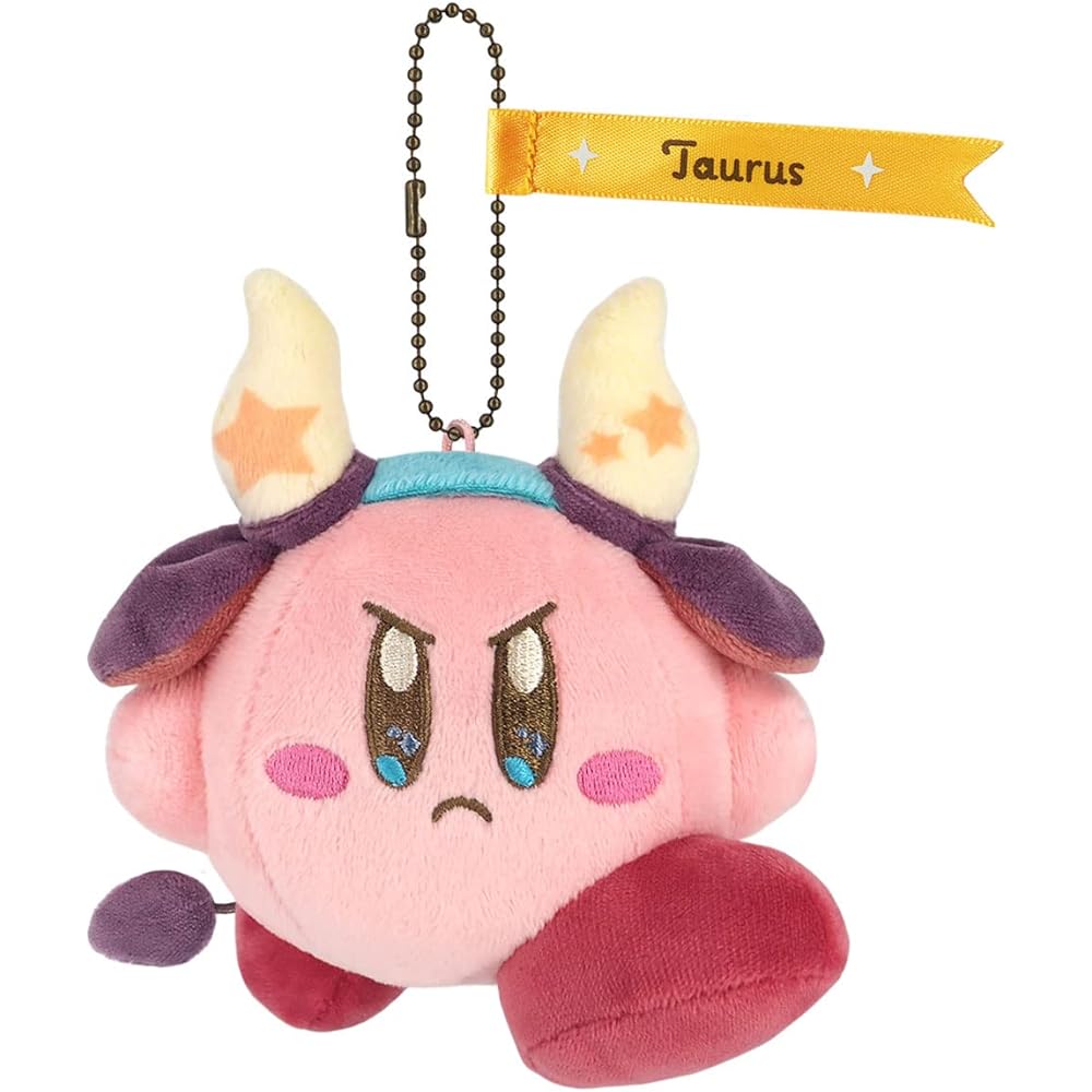 Sanei Boeki Kirby Horoscope Collection Taurus Plush Toy 10.5x10x13cm