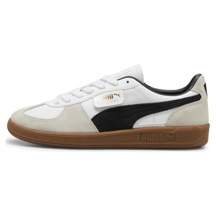 PUMA Palermo Leather White Vapor Grey Gum Men s 396464-01 EU 36