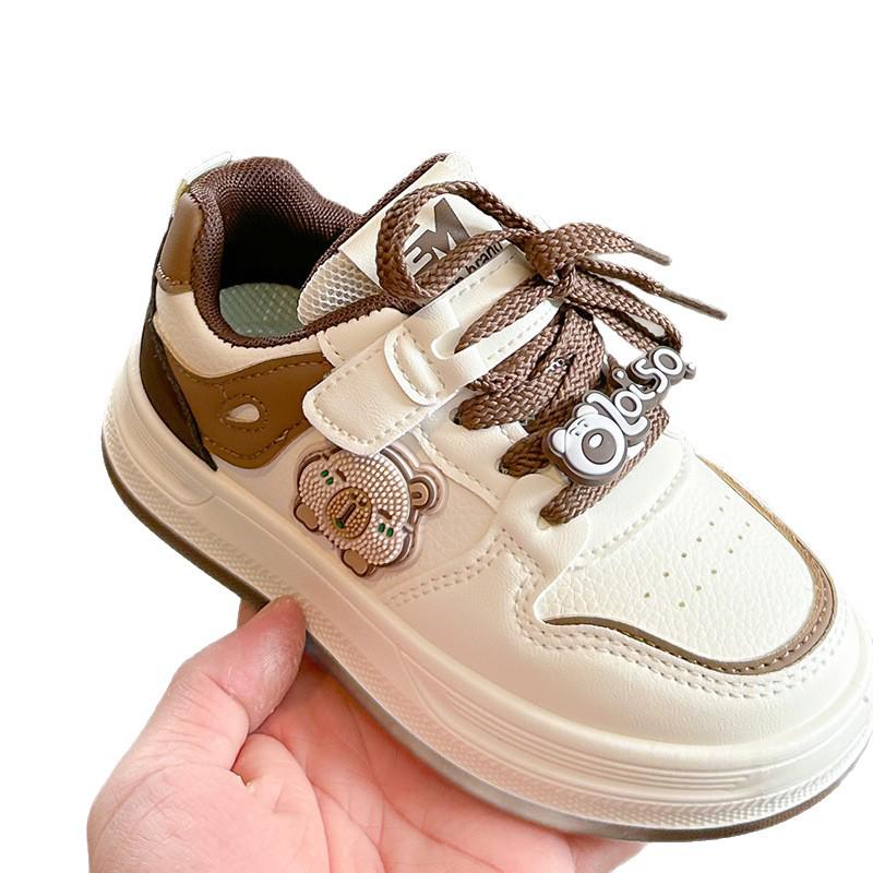 2026 Kids' Breathable Lace-up Sports Shoes with Soft Soles for Boys and Girls