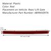 Areyourshop Third 3Rd Brake Stop Light For A6 Allroad Quattro Wagon 4B9945097A