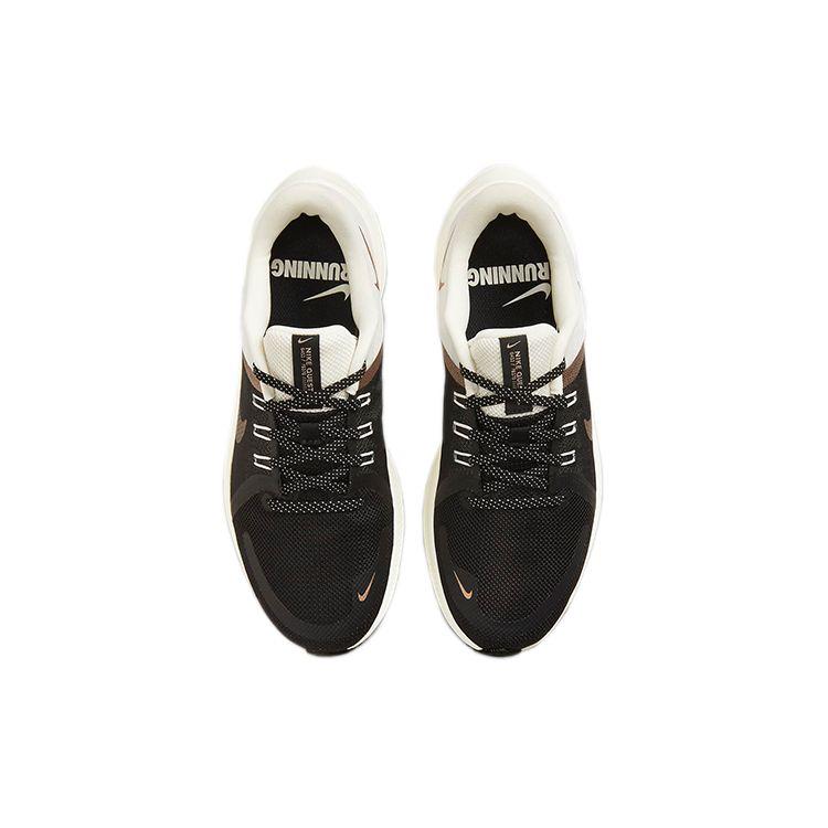 Nike Women's Quest 4 Premium Black Sail Metallic Copper Coin DA8723-001