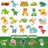 50 Cartoon Dinosaur Theme New Children's Stickers Water Cup Skateboard Waterproof Children's Toys Graffiti Stickers