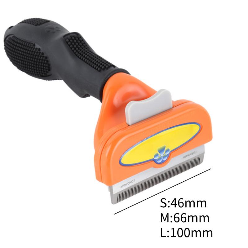 Tool Pet Deshedding Cat Grooming Brush Dog Hair Shedding Remover Abs Material