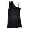 Diesel 00SG95 One Shoulder Ruffle Dress Dress M blackUsed