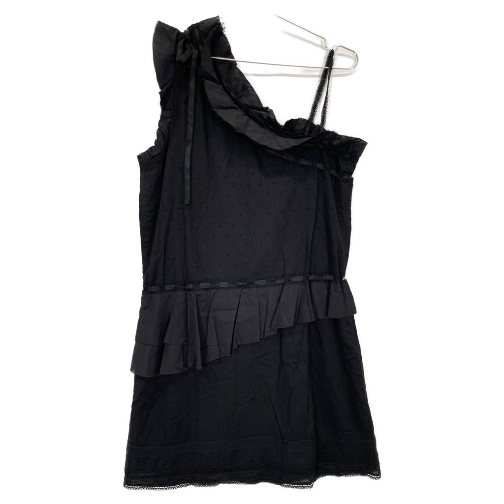 Diesel 00SG95 One Shoulder Ruffle Dress Dress M blackUsed