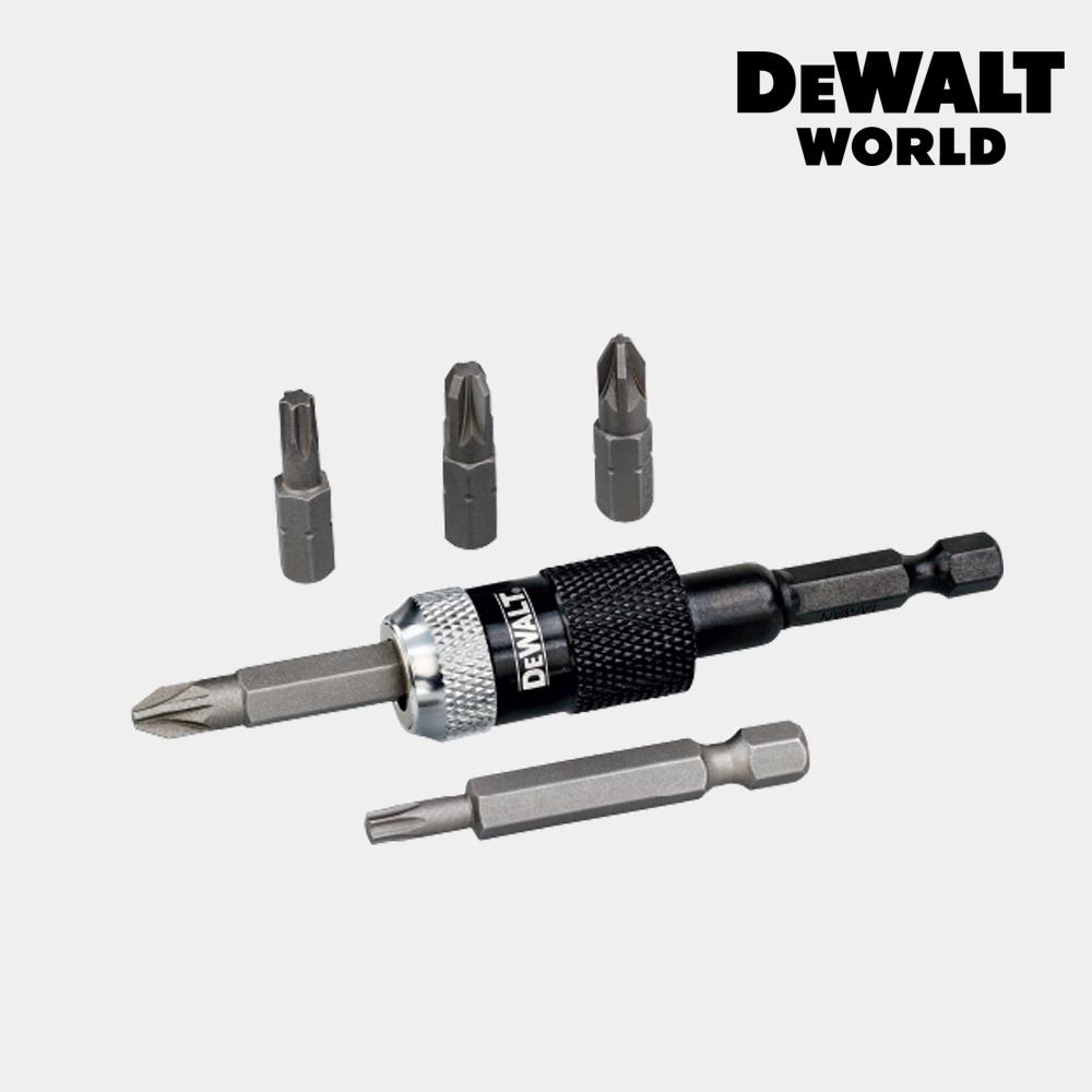 

Магнитный держатель DeWalt с 5 насадками для бит DT71514