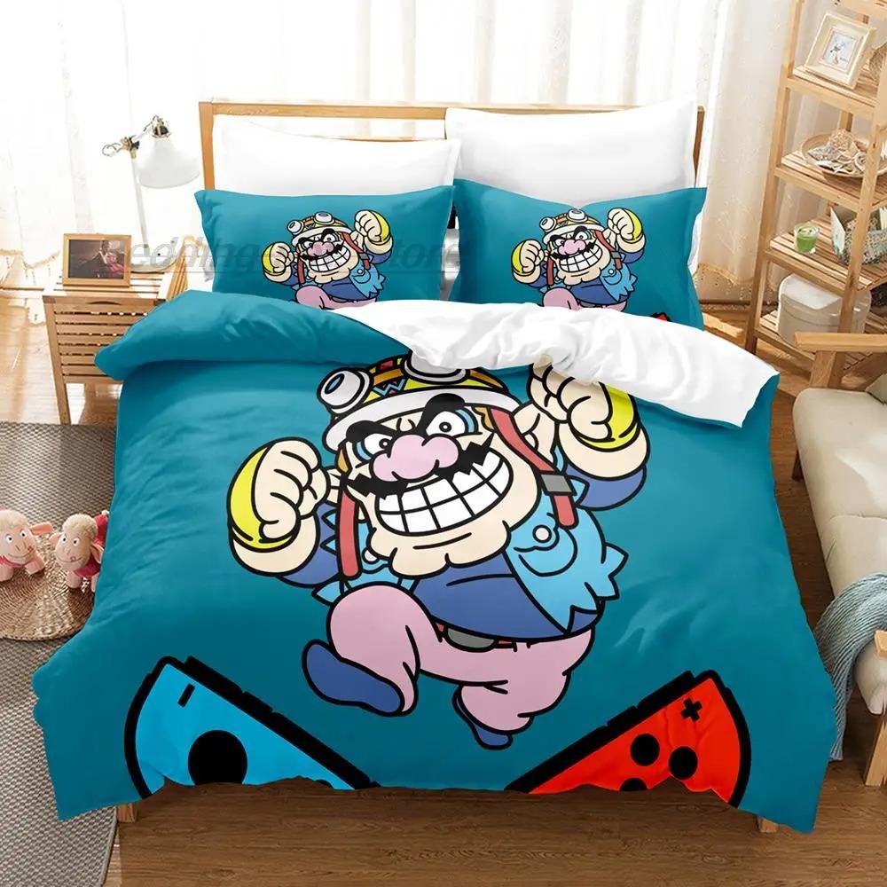 3D Print Wario Ware Get It Together Bedding Set Single Twin Full Queen King Size Bed Set Aldult Kid Bedroom Duvet Cover Sets