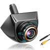 Câmera de Ré Inovadora para Carro 1080P com Conector de 4 Pinos, Rotação de 360° e 45°, Visão Noturna, Iluminação Mínima de 0,01 lux, Compatível com HD/CVBS, 170°
