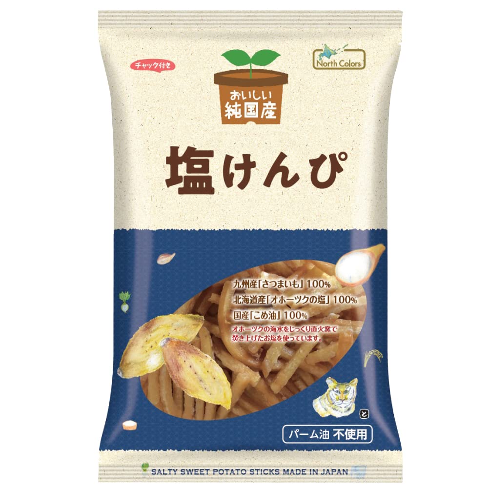 

Vegetable Heart North Colors Pure Domestic Salt Kenpi 100g 12 packs