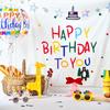 Korean Style Celebrity Birthday Decor Banner for Kids' Parties