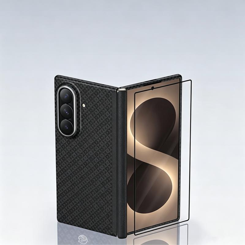 Benks Carbon Fibre Case For Samsung Z Fold 8 Ultra Kevlar Wireless Charging Back Cover Case for SAMSUNG Z FOLD 8 ULTRA