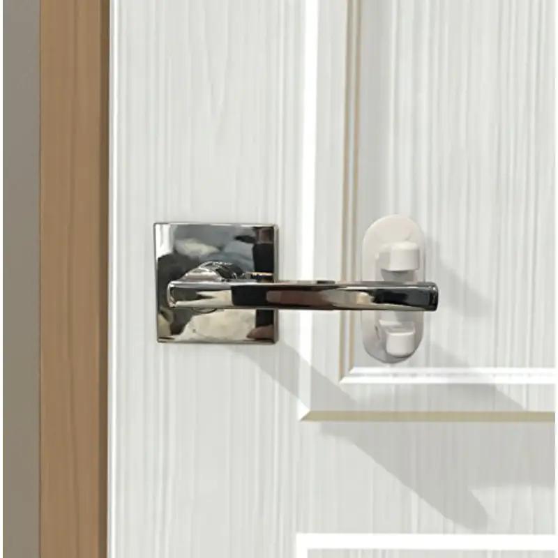 Child Safety Door Handle Lock, Child Anti-pinch Safety Lock Drawer Interior Door Handle Protection Lock