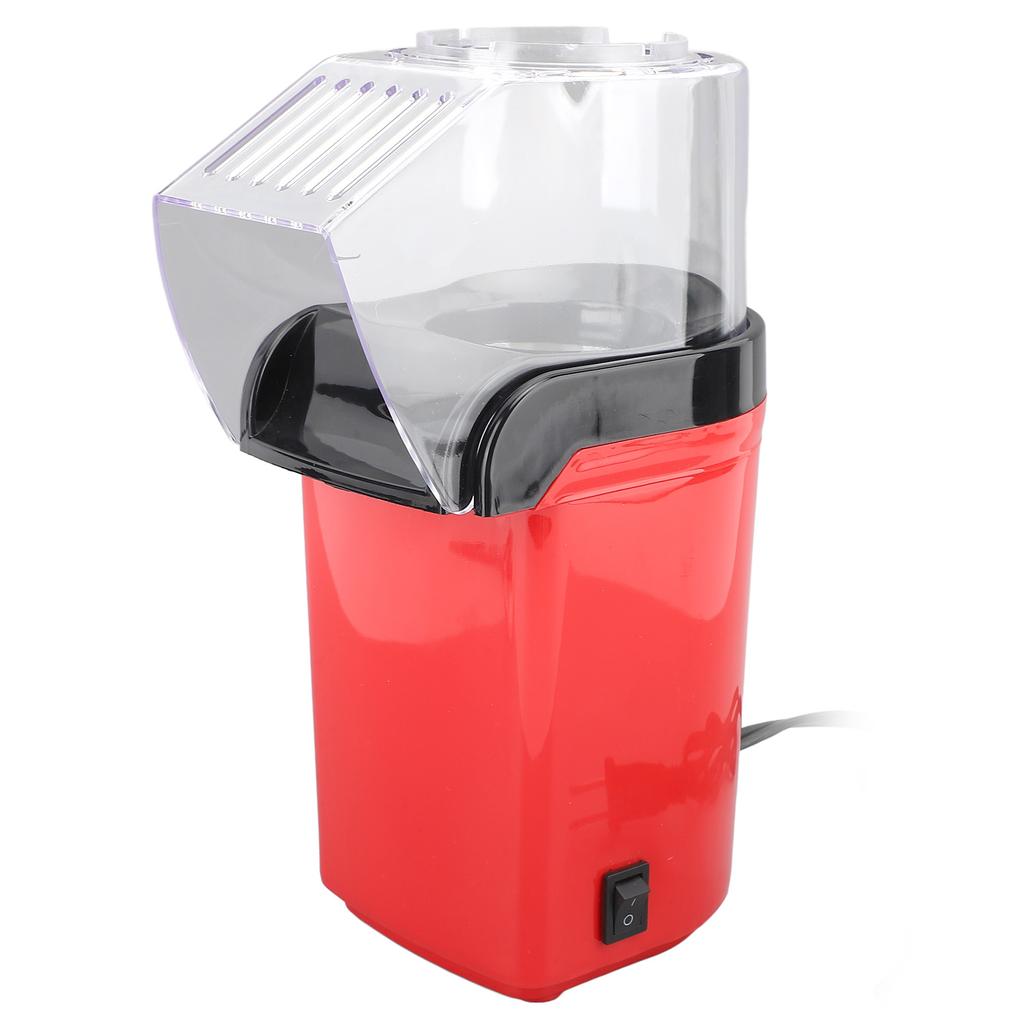 Popcornmaschine 1200W Ölfrei Schnelles Poppen Ein-Knopf-Bedienung Elektrische Heißluft-Popcornmaschine für