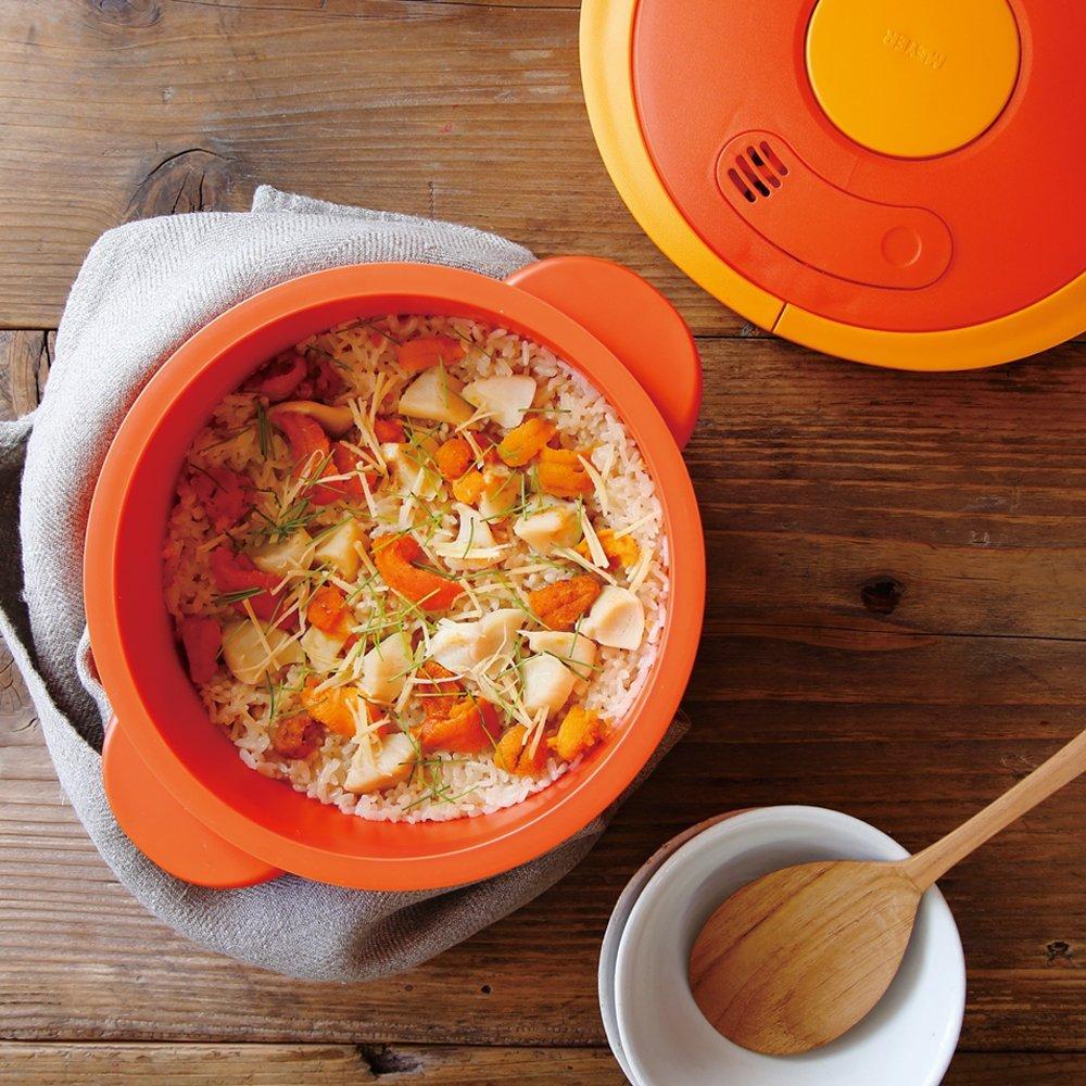 Meyer Japan Microwave Pressure Cooker 2, 2.5L, Orange, YY-68